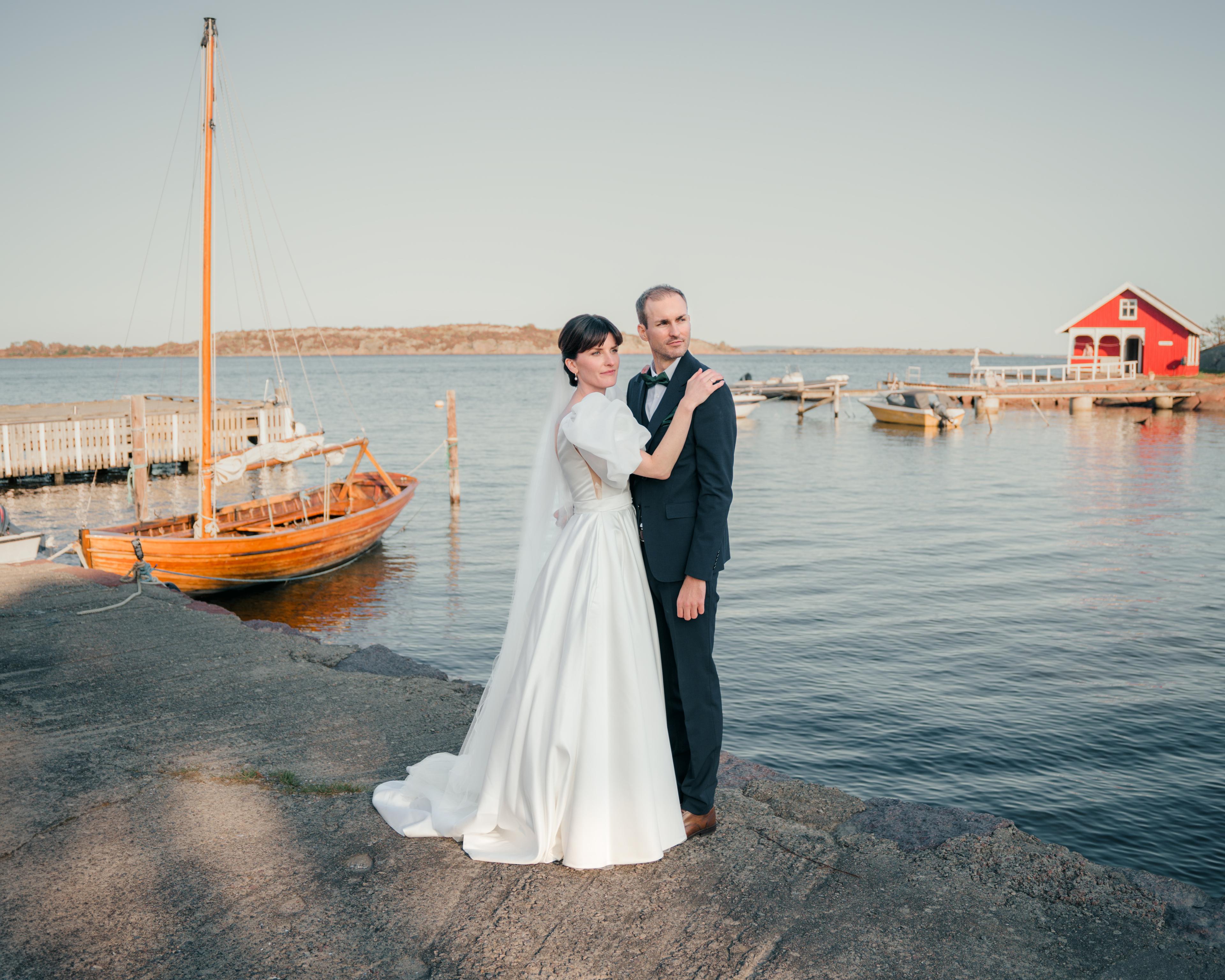 Et fantastisk bryllup på Borge Hotell: Historien om Therese og Tarald